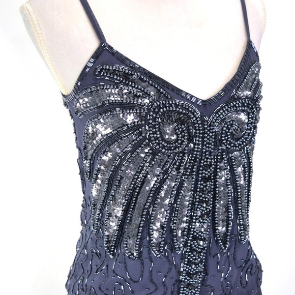 Guess by Marciano Beaded Cocktail Dress - Picture 1 of 6